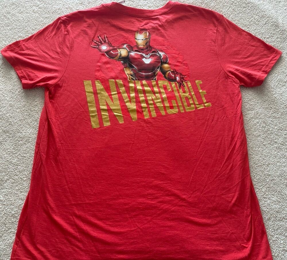 Marvel Iron Man Graphic Tee - Men's Large - New with Tags Disney